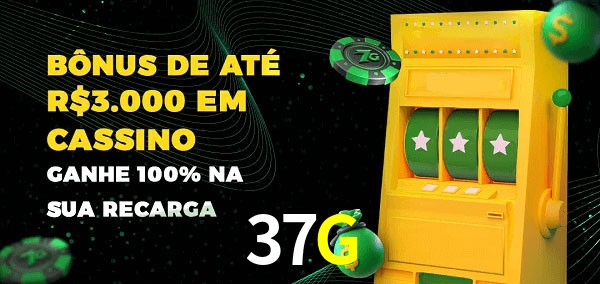 37G melhor bônus de depósito